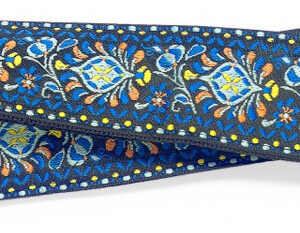 Stagg SWO-COT JIM BLU - pasek do gitary, nylonowy