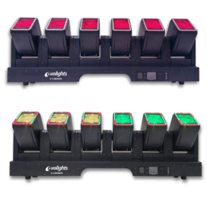EVOLIGHTS 6 CANNON belka oświetleniowa 6x głowica ruchoma beam efekt ring