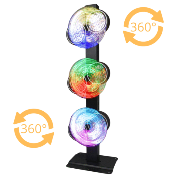 EVOLIGHTS LUMEN ROTO ruchome oświetlenie sceniczne vintage - obrazek 7