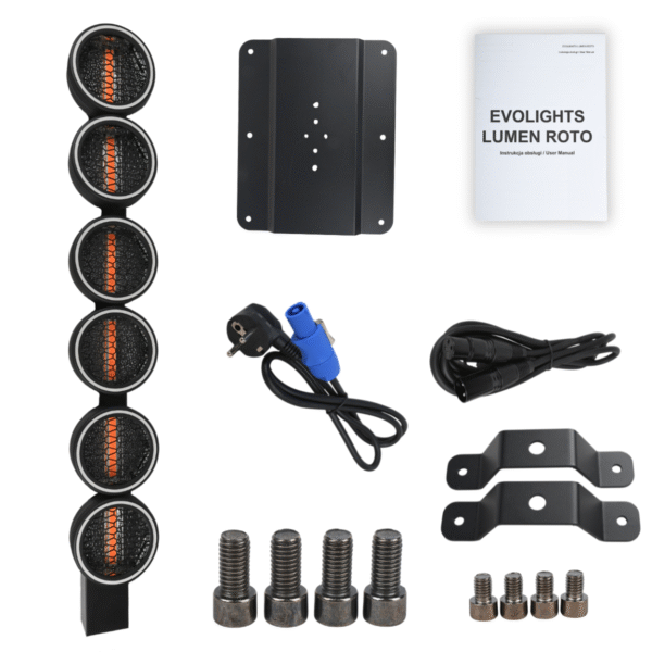EVOLIGHTS LUMEN ROTO ruchome oświetlenie sceniczne vintage - obrazek 12