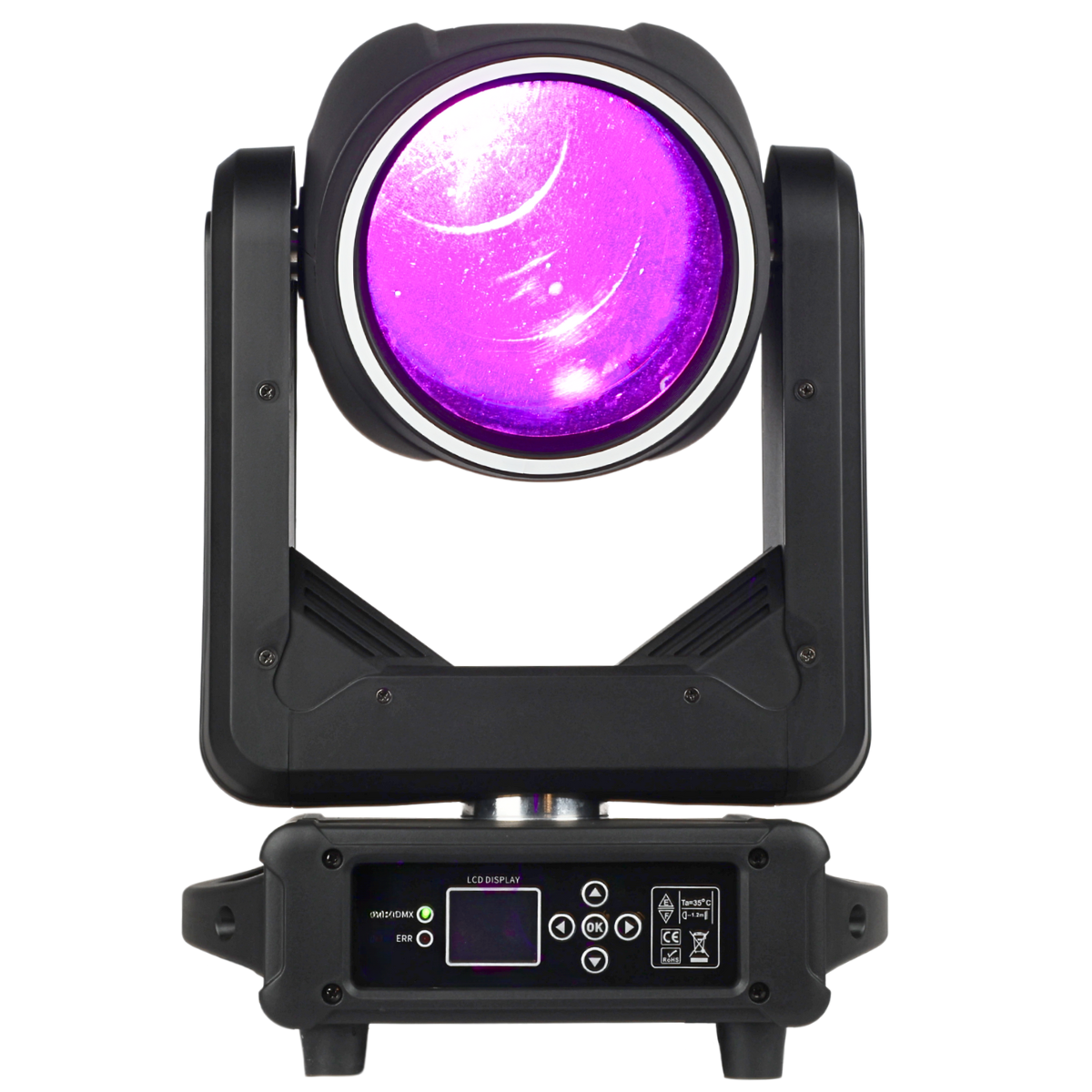 LIGHT4ME FOCUS 300W BEAM RING LED ruchoma głowa - obrazek 3