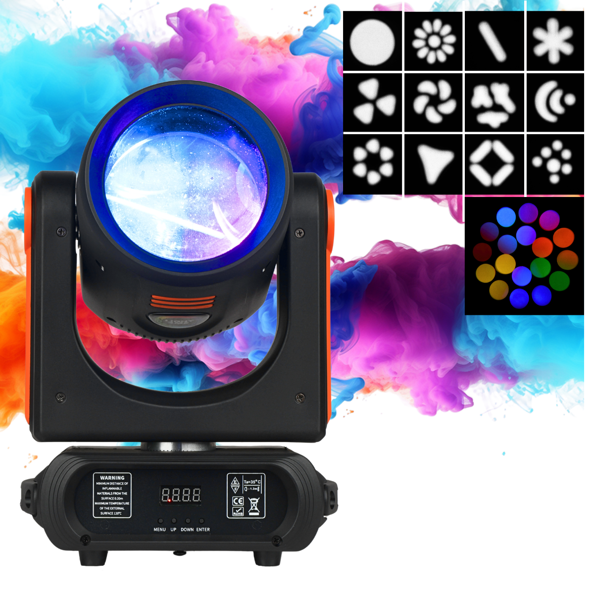 LIGHT4ME ORBEAM 150W LED głowica ruchoma beam