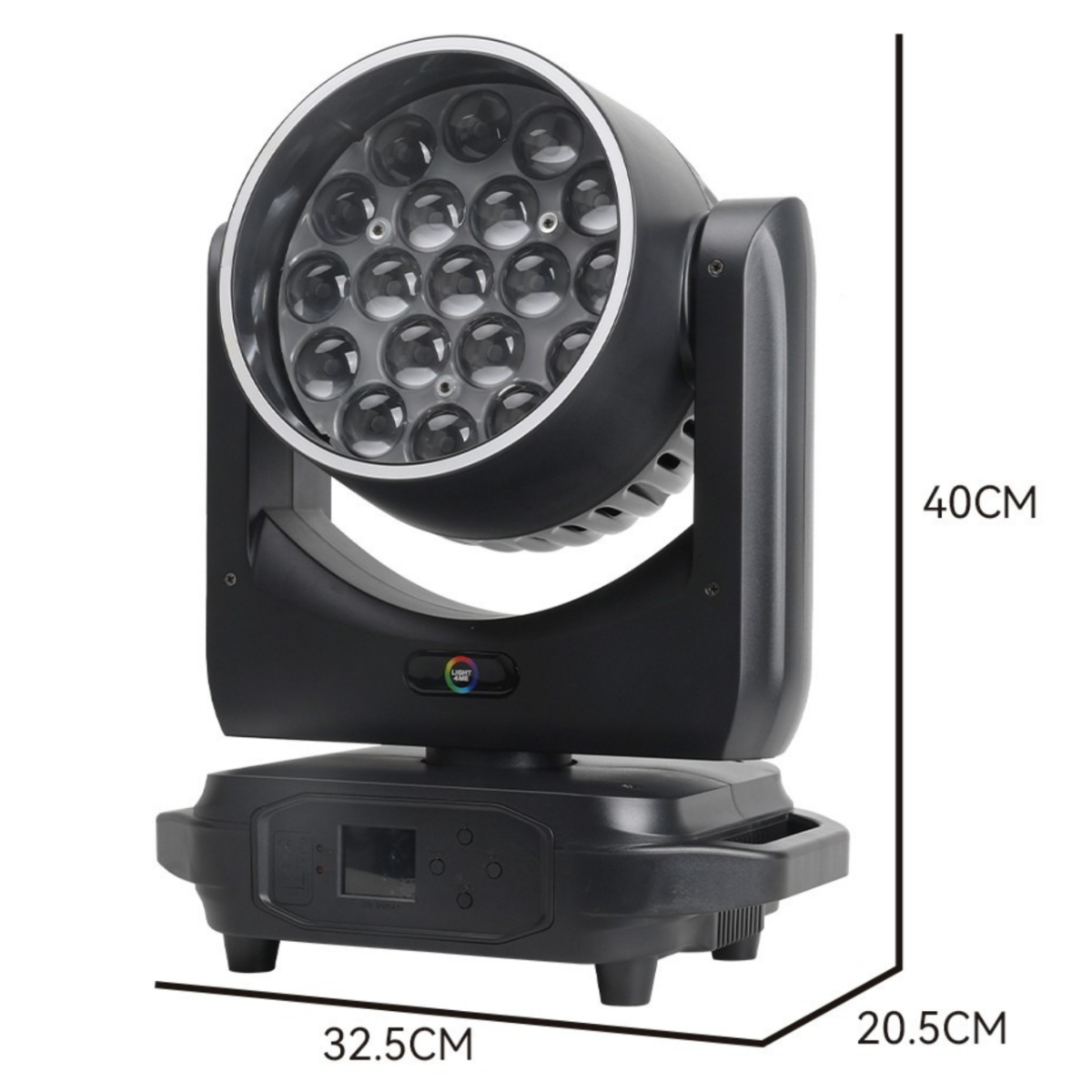 LIGHT4ME SKY WASH 19x15W RGBW ruchoma głowa WASH - obrazek 12