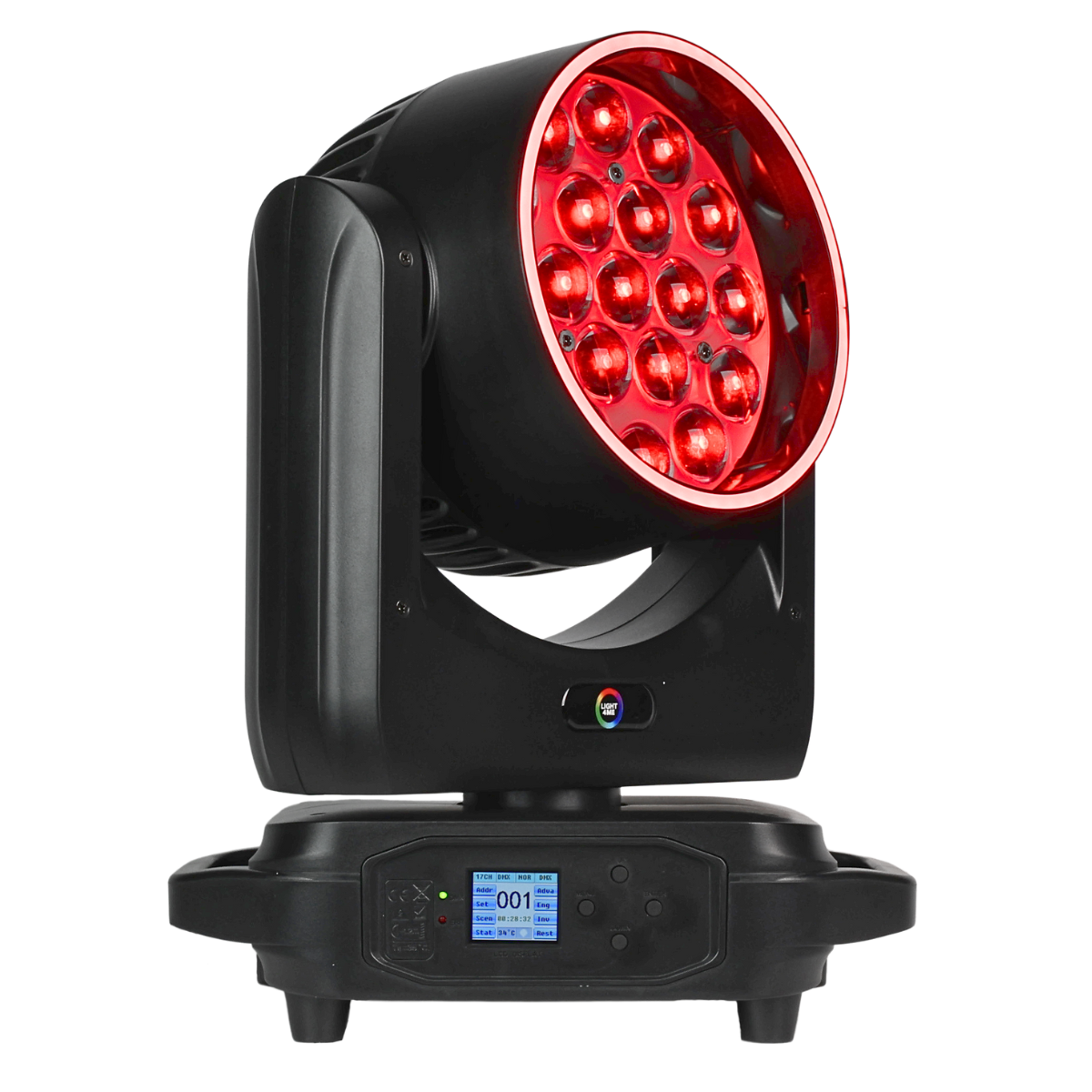 LIGHT4ME SKY WASH 19x15W RGBW ruchoma głowa WASH - obrazek 2