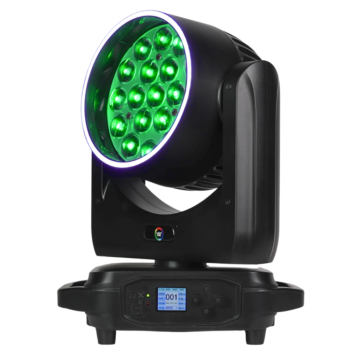 LIGHT4ME SKY WASH 19x15W RGBW ruchoma głowa WASH - obrazek 4