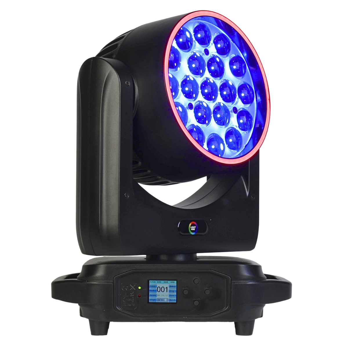 LIGHT4ME SKY WASH 19x15W RGBW ruchoma głowa WASH - obrazek 5