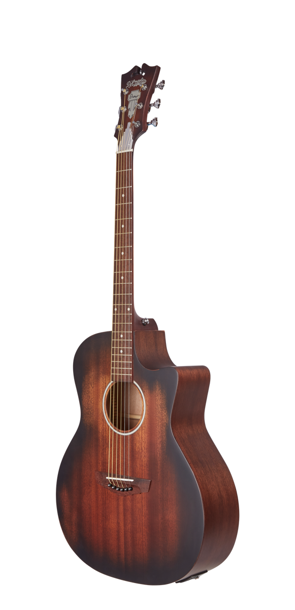 D'angelico Premier Gramercy LS Aged Mahogany - gitara elektroakustyczna - obrazek 2