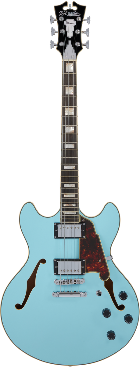 D'Angelico Premier DC Sky Blue - gitara elektryczna