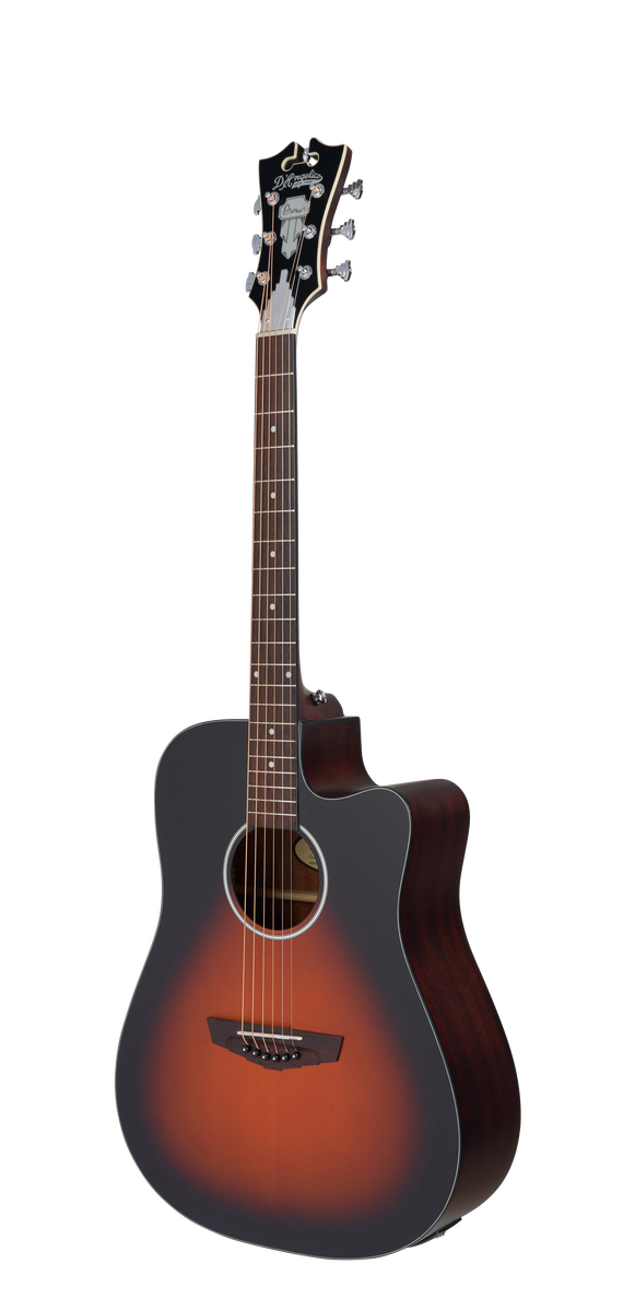 D'angelico Premier Bowery LS Vintage Sunburst - gitara elektroakustyczna - obrazek 2