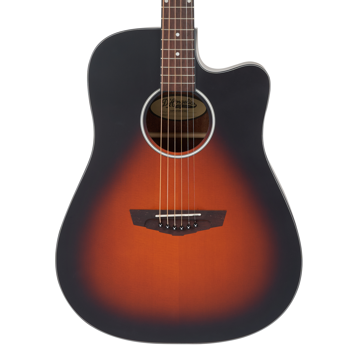 D'angelico Premier Bowery LS Vintage Sunburst - gitara elektroakustyczna - obrazek 3