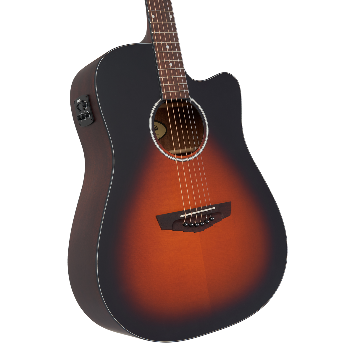 D'angelico Premier Bowery LS Vintage Sunburst - gitara elektroakustyczna - obrazek 4