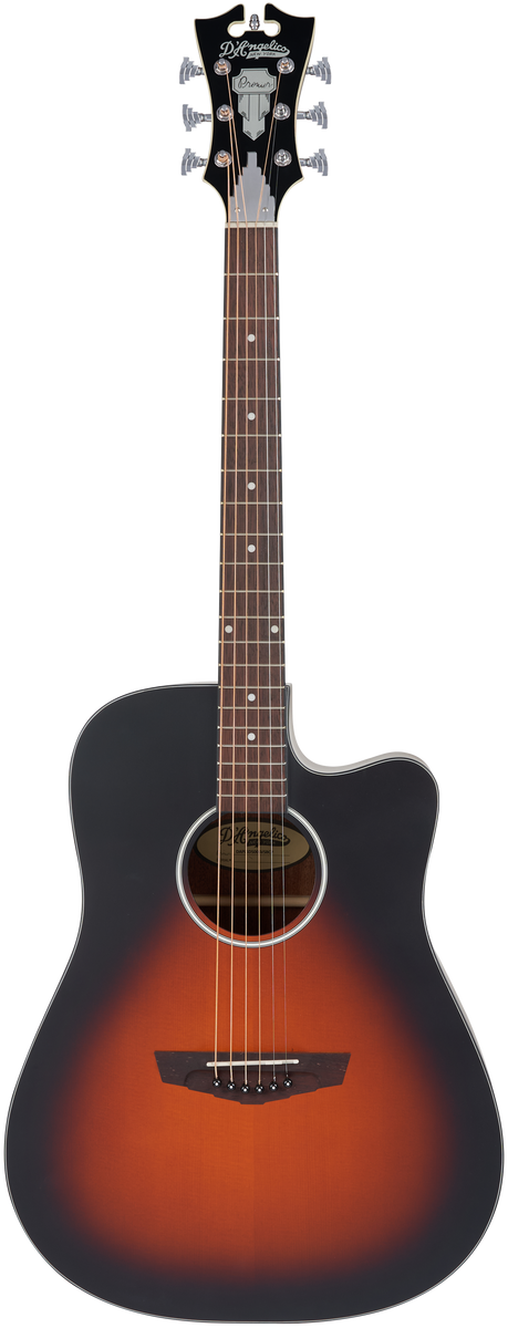 D'angelico Premier Bowery LS Vintage Sunburst - gitara elektroakustyczna