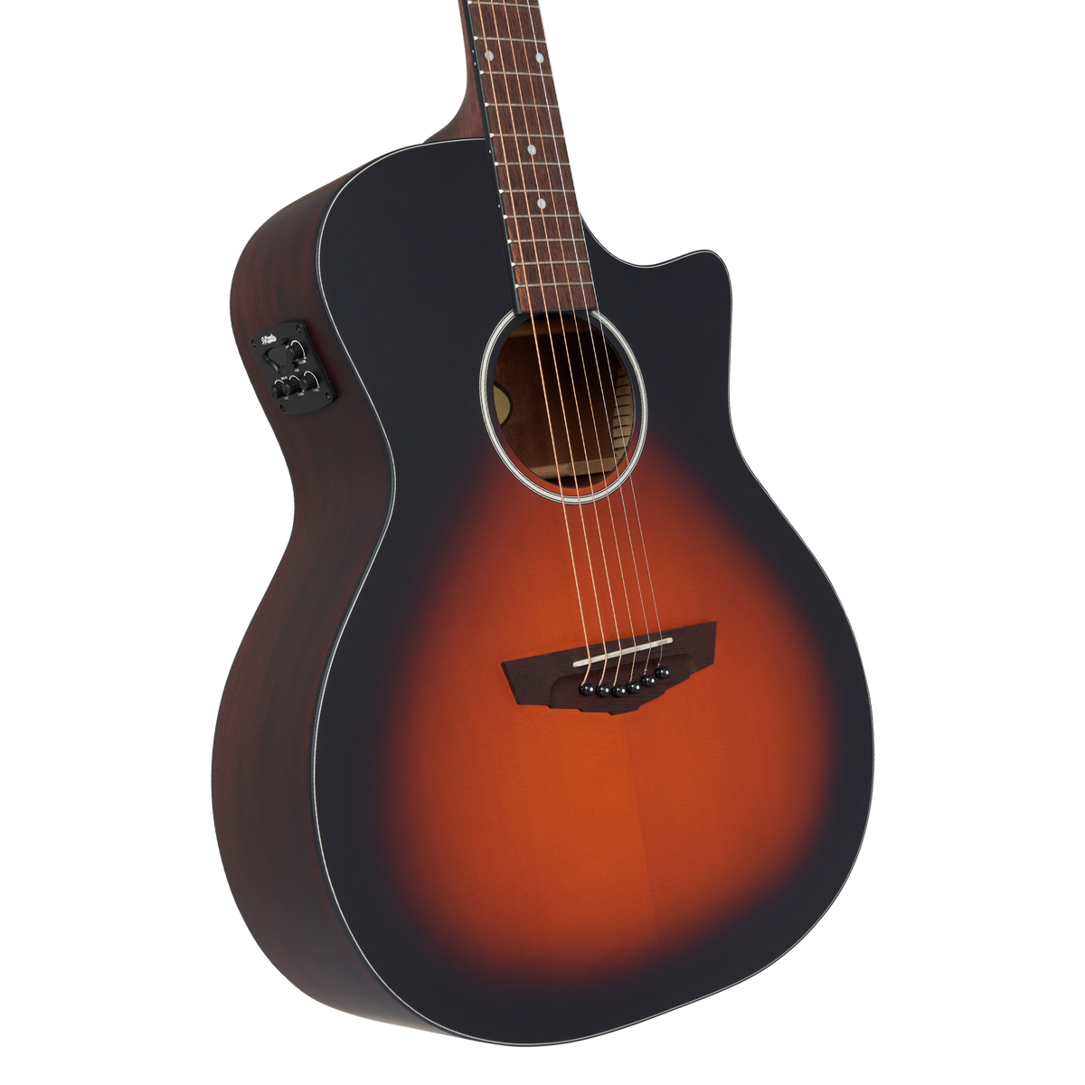 D'angelico Premier Gramercy LS Vintage Sunburst - gitara elektroakustyczna - obrazek 4