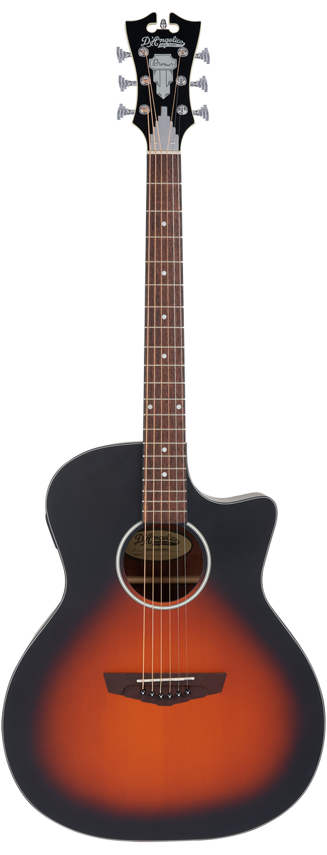 D'angelico Premier Gramercy LS Vintage Sunburst - gitara elektroakustyczna