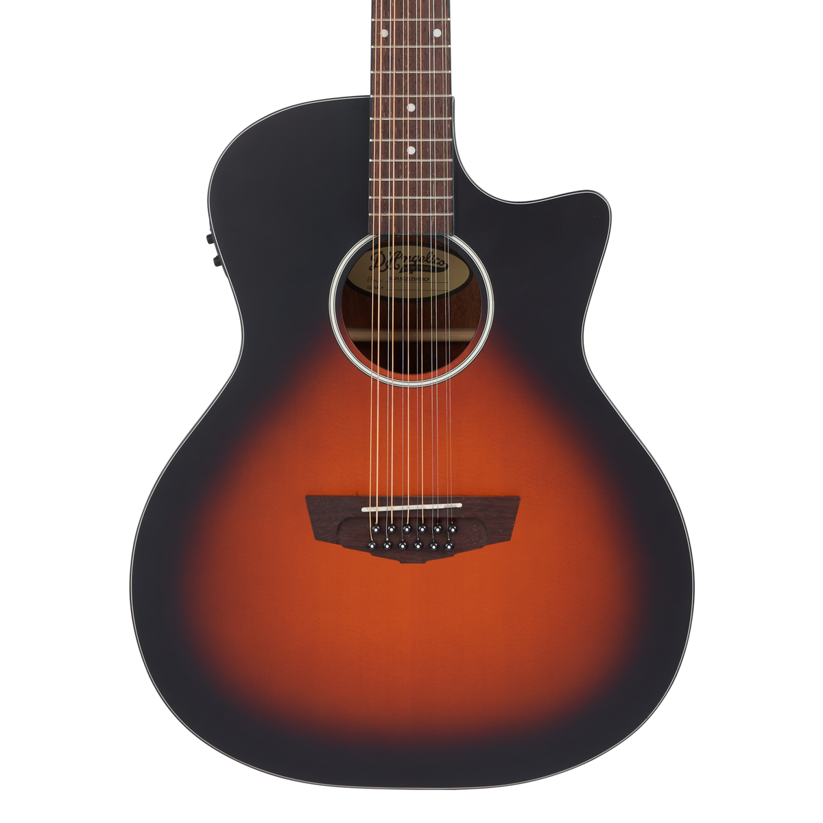 D'angelico Premier Fulton 12 LS Vintage Sunburst - gitara elektroakustyczna 12-strunowa - obrazek 3