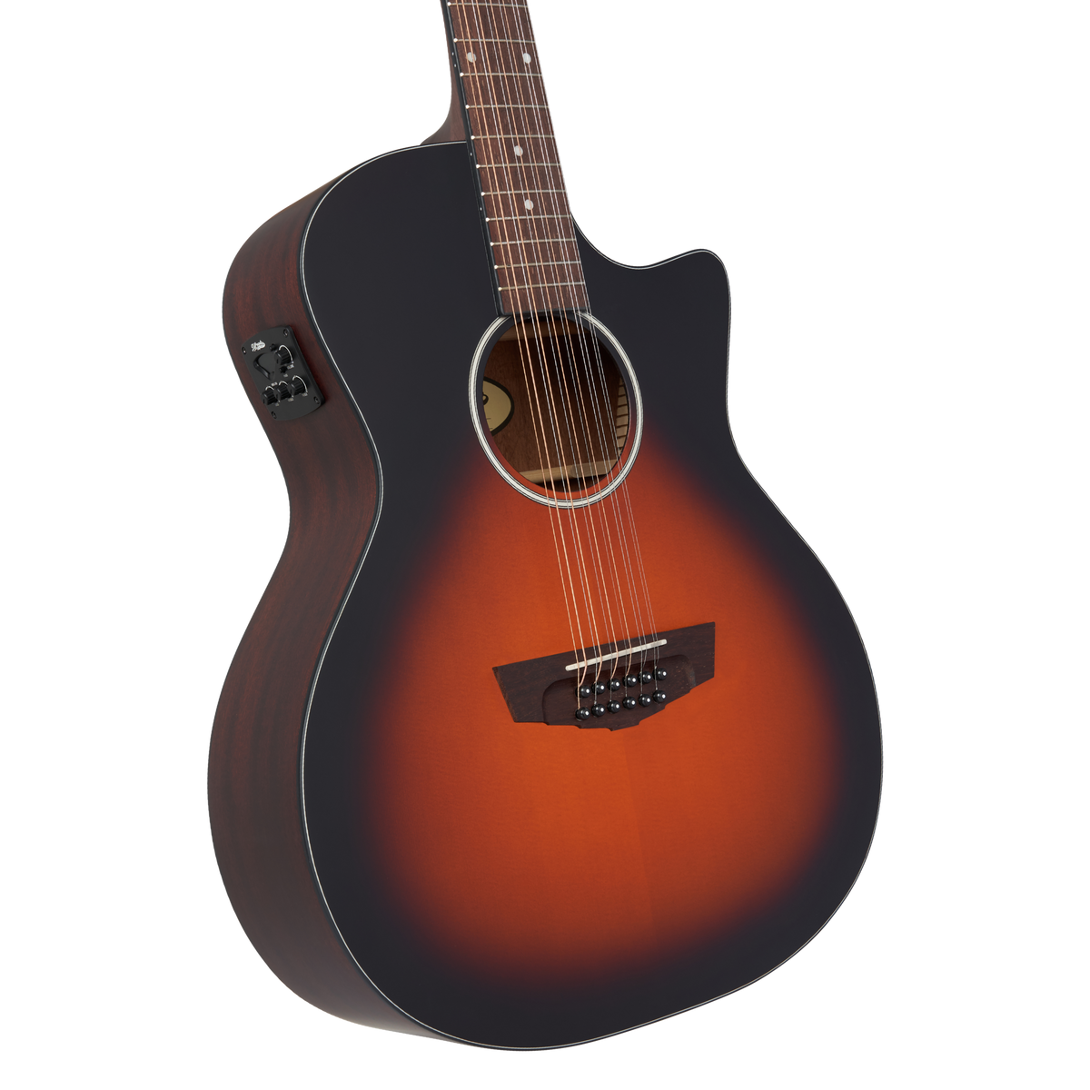 D'angelico Premier Fulton 12 LS Vintage Sunburst - gitara elektroakustyczna 12-strunowa - obrazek 4