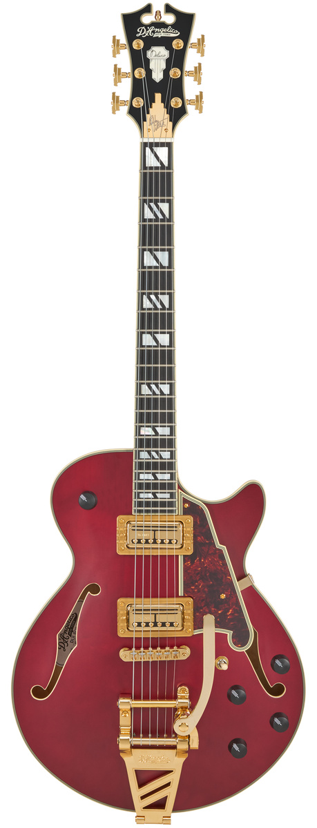 D’Angelico Deluxe Bobby Weir Trans Wine - gitara elektryczna
