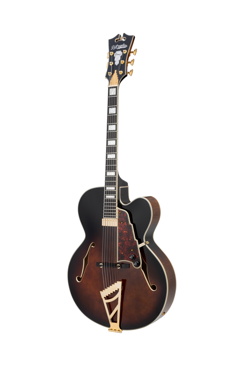 D'angelico Premier EXL1 Brown Burst - gitara elektryczna - obrazek 2