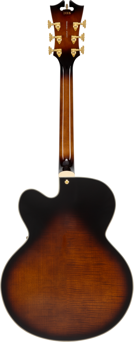 D'angelico Premier EXL1 Brown Burst - gitara elektryczna - obrazek 5