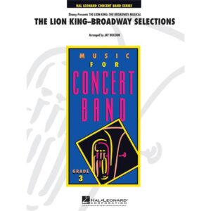 The Lion King - Broadway Selections nuty na orkiestrę