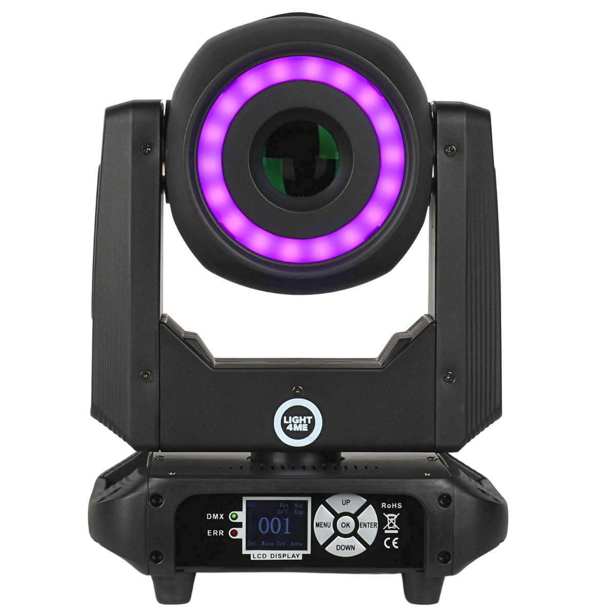 LIGHT4ME SKY SPOT 150W RING głowica ruchoma spot - obrazek 6