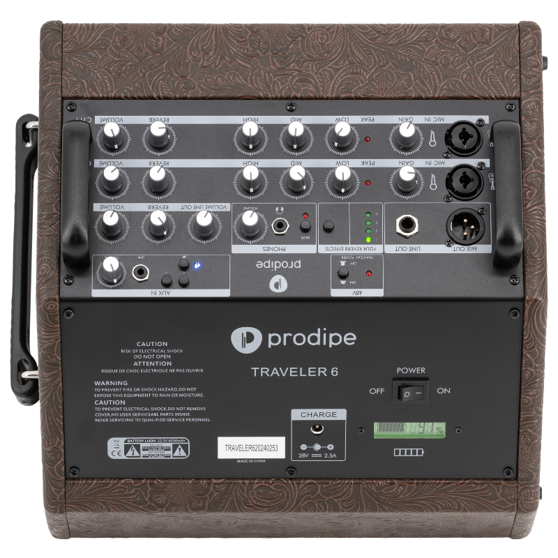 Prodipe Traveler 6 - combo akustyczne 120W - obrazek 4