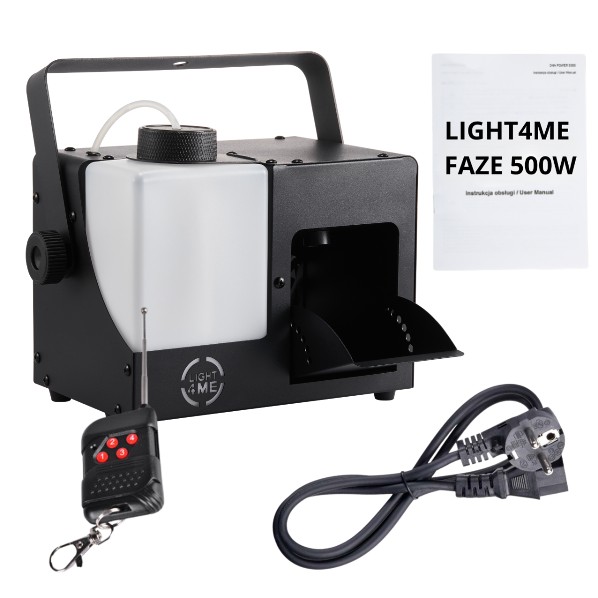 LIGHT4ME FAZE 500W wytwornica dymu mgły - obrazek 4