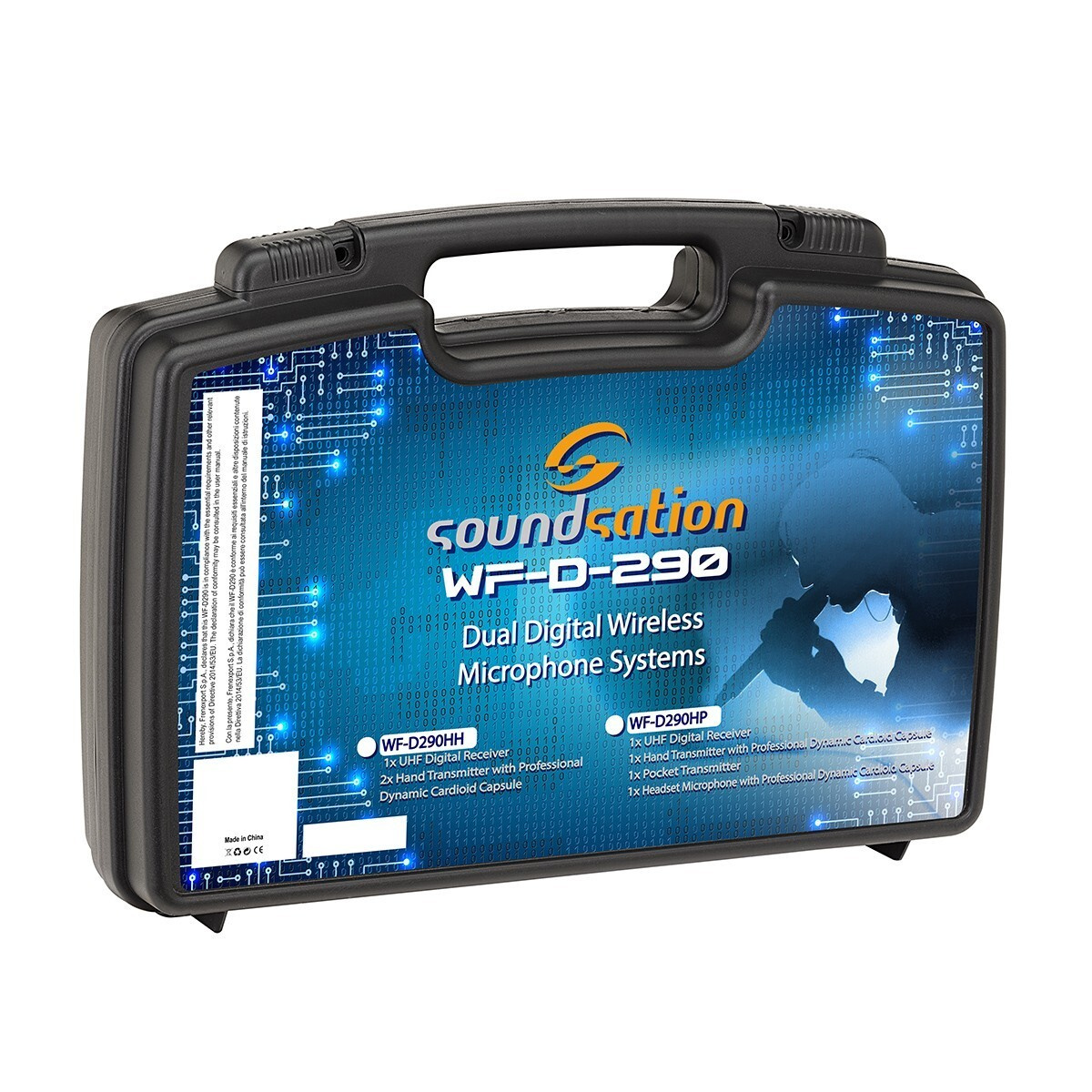 Soundsation WF-D290HP MKII-A2 - podwójny system bezprzewodowy UHF (cyfrowy) - obrazek 4