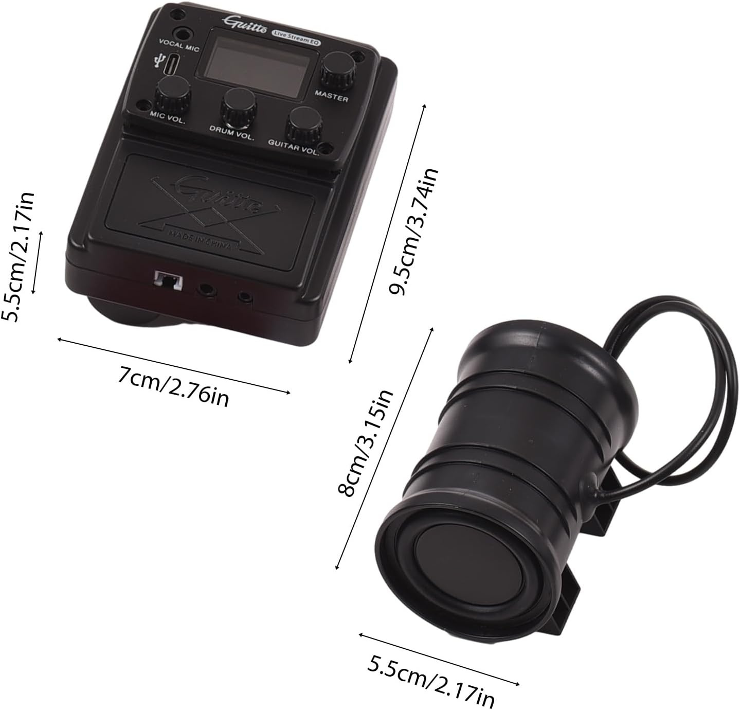 Guitto GGP-05 - przystawka do gitary z bluetooth - obrazek 4