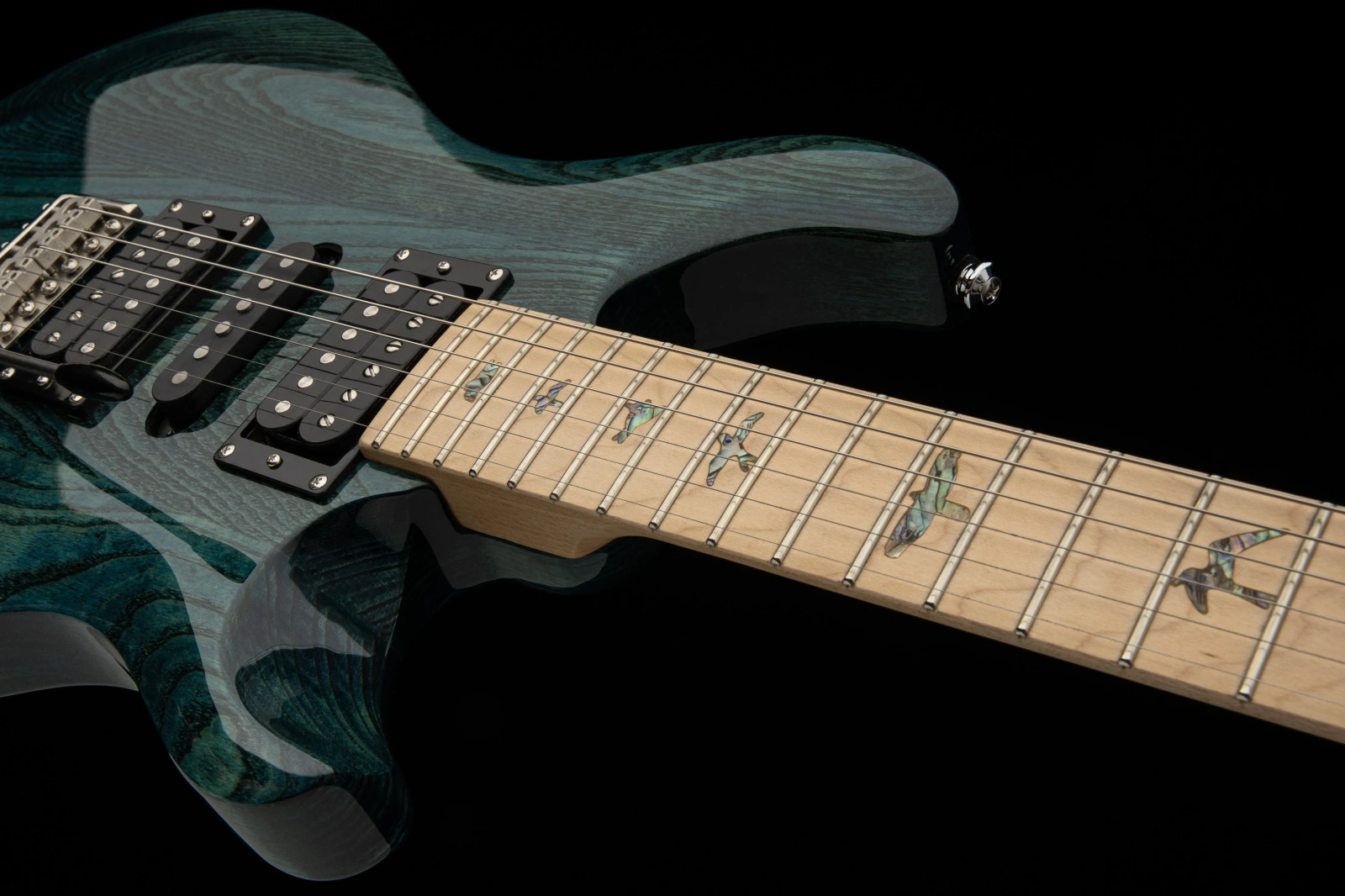 PRS SE Swamp Ash Special 2026 Iri Blue - gitara elektryczna - obrazek 3
