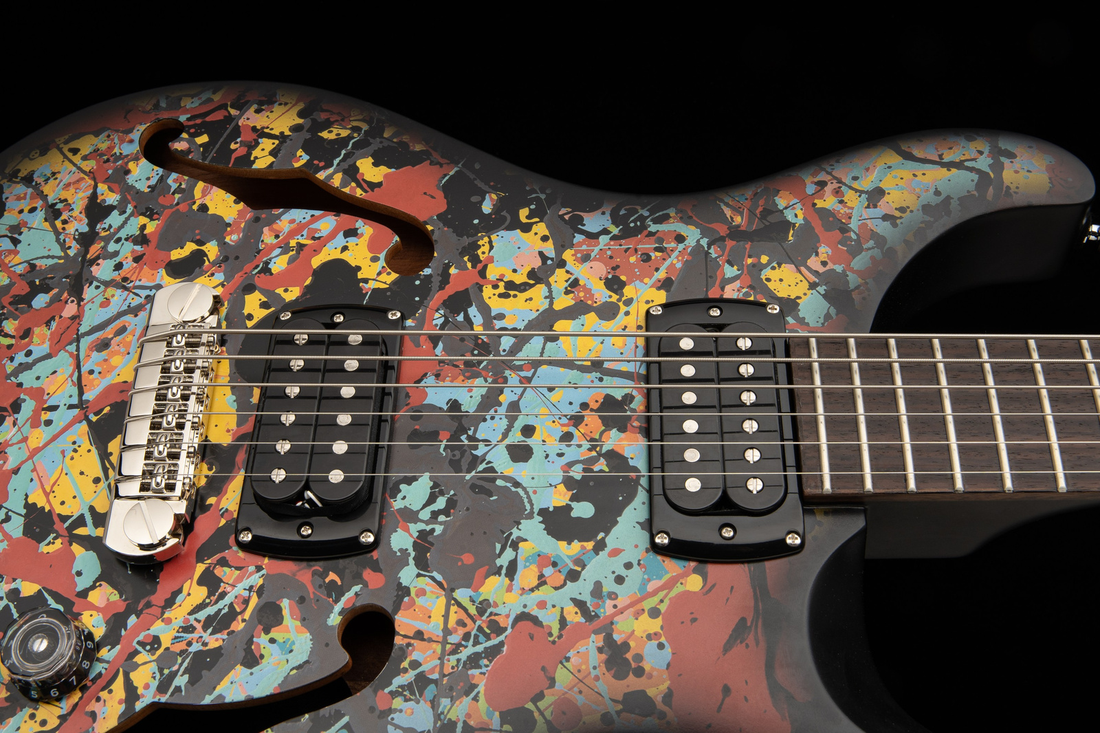 PRS SE Baritone Ed Sheeran Cosmic Splash LTD Edition - gitara elektryczna - obrazek 9