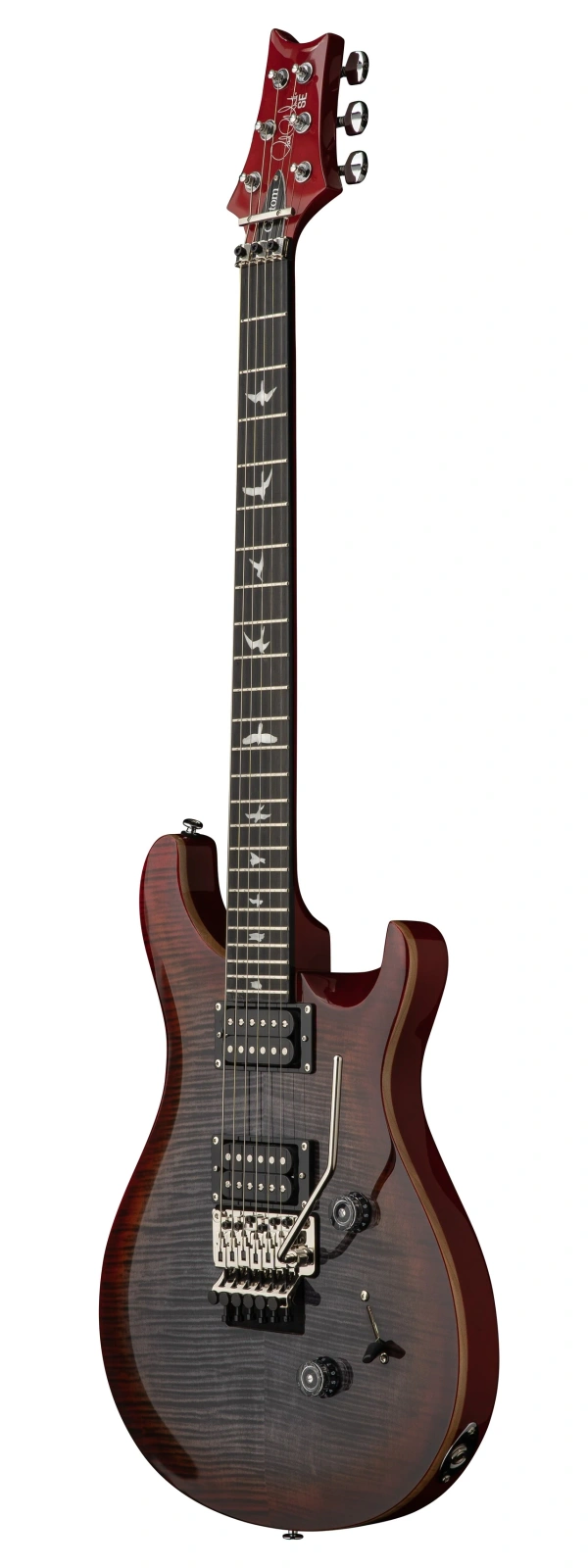 PRS SE Custom 24 Floyd 2026 Charcoal Cherry Burst - gitara elektryczna - obrazek 2