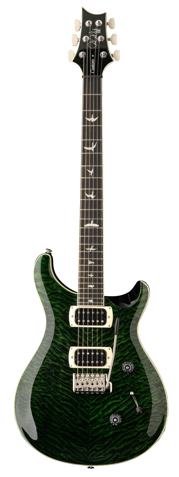 PRS SE Custom 24 Quilt 2026 Teal Black - gitara elektryczna