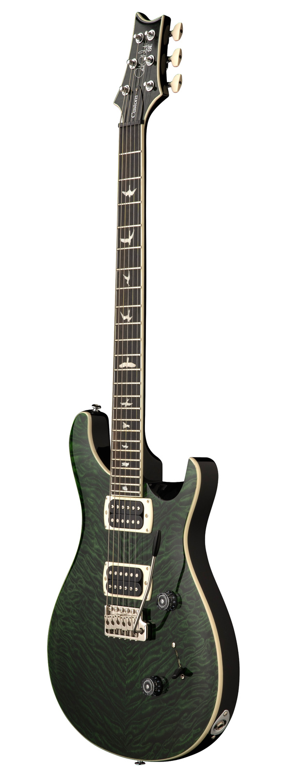 PRS SE Custom 24 Quilt 2026 Teal Black - gitara elektryczna - obrazek 2