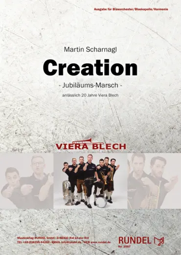 Creation marsz nuty na orkiestrę dętą