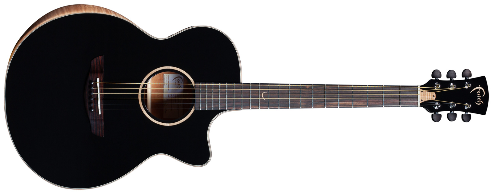 Faith Venus Eclipse Onyx Black - gitara elektroakustyczna - obrazek 5