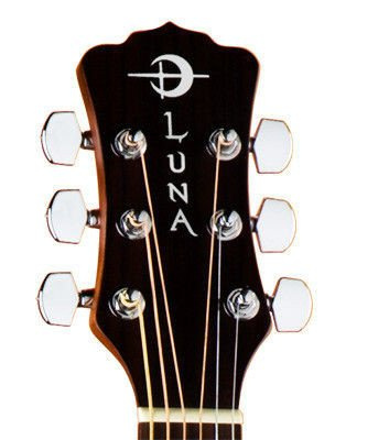 Luna Gypsy Exotic Bubinga - gitara akustyczna - obrazek 2
