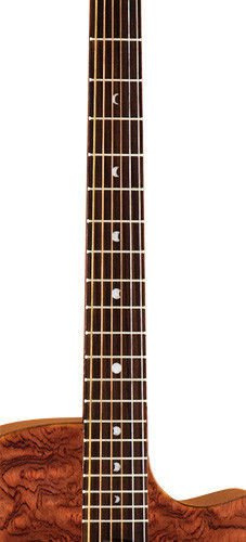 Luna Gypsy Exotic Bubinga - gitara akustyczna - obrazek 3