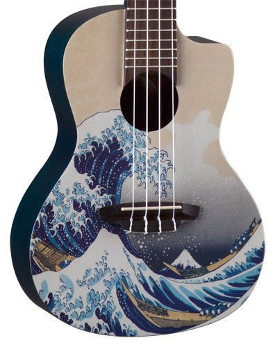 Luna Artistic Great Wave Concert - ukulele koncertowe - obrazek 4
