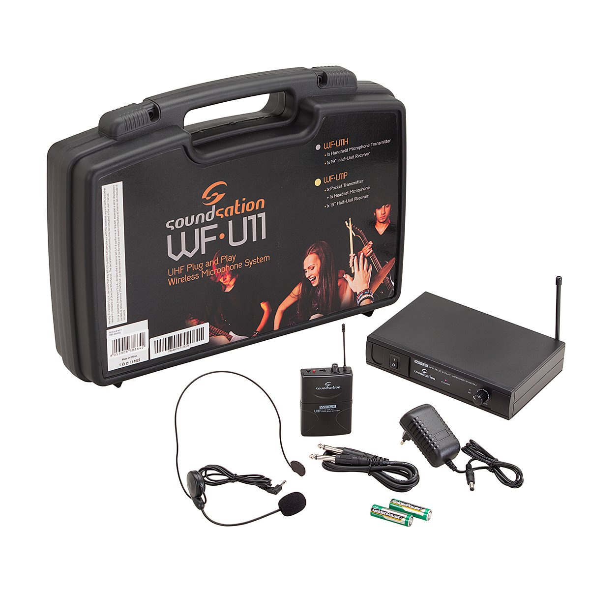 Soundsation WF-U11PB - system bezprzewodowy UHF