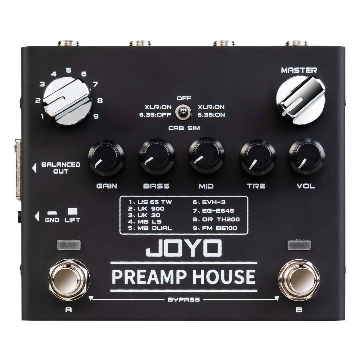Joyo R-15 Preamp House - efekt gitarowy