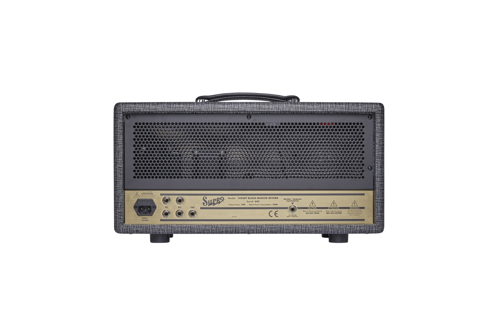 Supro Black Magic Reverb Head głowa - obrazek 4