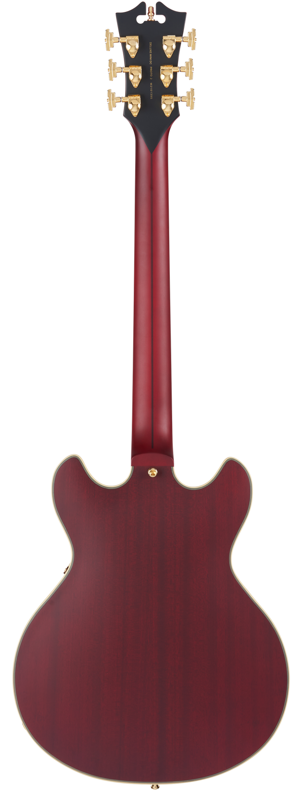 D’Angelico Deluxe Mini DC Trans Wine - gitara elektryczna - obrazek 4