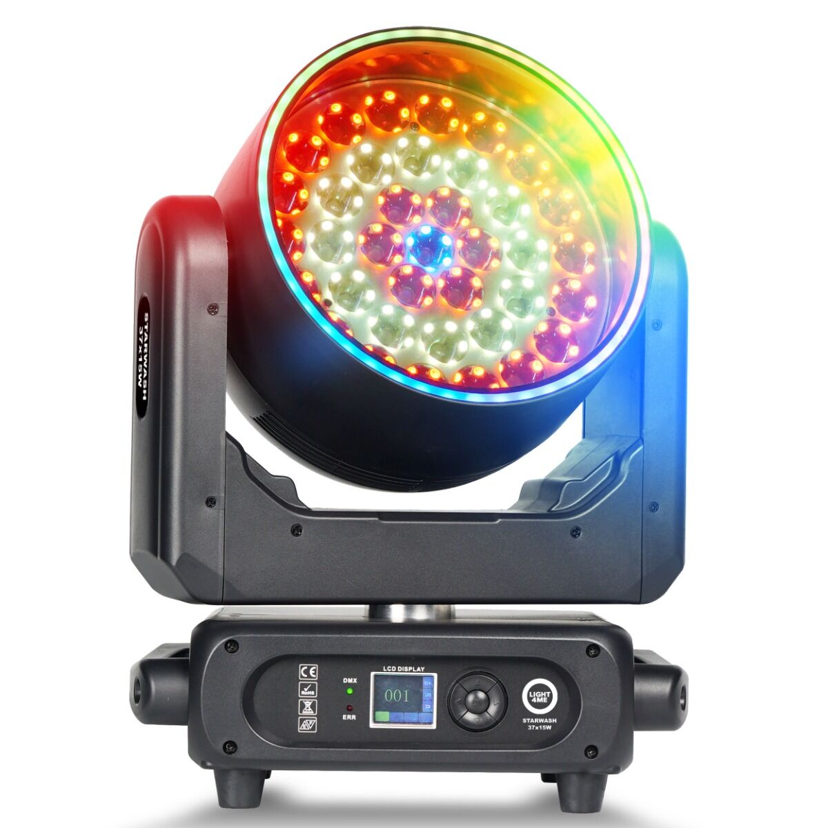 LIGHT4ME STARWASH 37x15W RGBW głowica ruchoma wash - obrazek 3