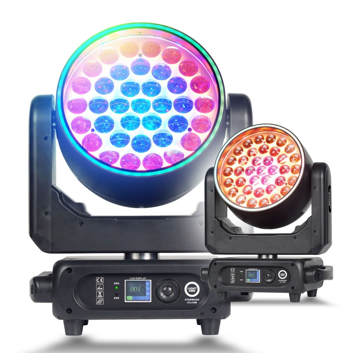 LIGHT4ME STARWASH 37x15W RGBW głowica ruchoma wash - obrazek 2