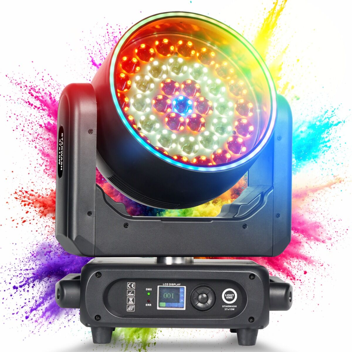 LIGHT4ME STARWASH 37x15W RGBW głowica ruchoma wash