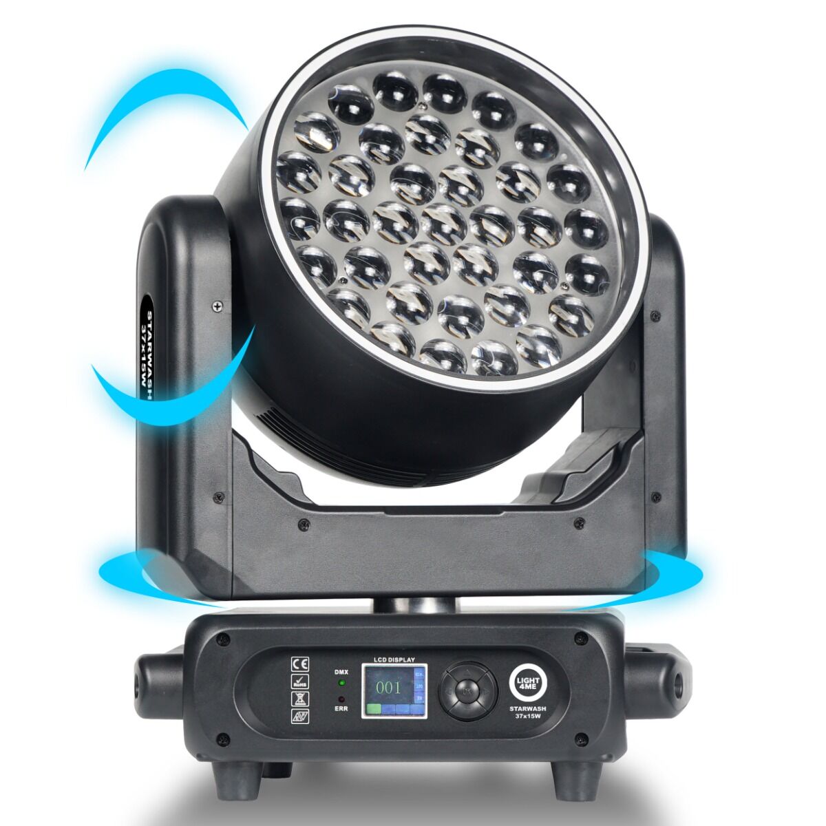 LIGHT4ME STARWASH 37x15W RGBW głowica ruchoma wash - obrazek 4
