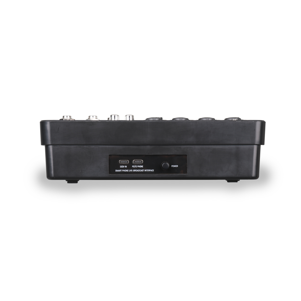 Soundsation MIOSTREAM6 - 6-kanałowy mikser z OTG, Bluetooth i kartą dźwiękową - obrazek 3
