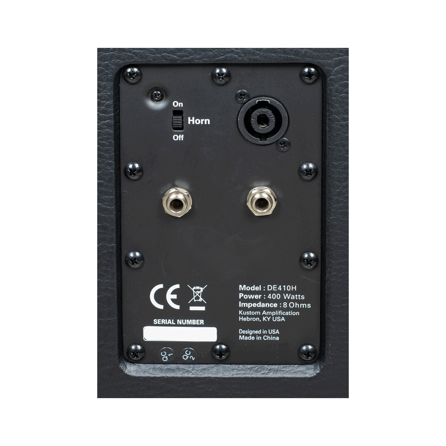 Kustom KUSB410H - pasywna kolumna basowa 4x10" - obrazek 4