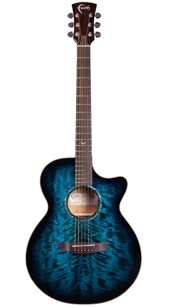 Faith Blue Moon Venus Cutaway Electro FVBLM - gitara elektroakustyczna - obrazek 2